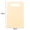 Beige home items, variant on OEFNTAC Cutting Board Environmentally Friendly Cutting Boards for Kitchen Plastic Chopping Board Multifunctional Auxiliary Vegetable Board Non Slip Household Fruit Cutting Board
