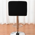 thumbnail image 3 of BUYISI Enhance Your Bar Stool With An Adjustable Silver Fox Fur High Stool Cover Black, 3 of 7