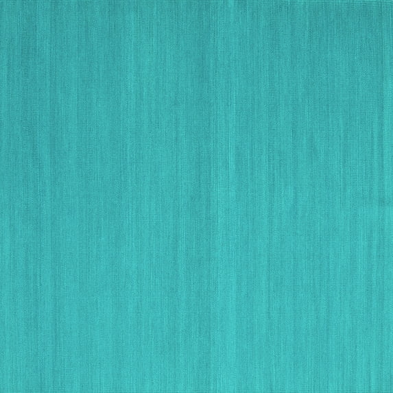 Ahgly Company Machine Washable Indoor Square Abstract Turquoise Blue Contemporary Area Rugs, 8' Square