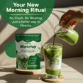 thumbnail image 4 of Matcha en polvo Parrox grado ceremonial con superalimentos, 2 paquetes, 4 of 7
