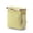 Yellow, variant on Small Coin Purse Kiss Lock Genuine Leather Wallet Purse Storage for Women.