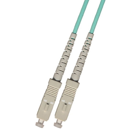 RiteAV - Direct Burial/Outdoor SC-SC 2-Strand Fiber Optic Cable - 10Gb Multimode (50/125) - 50M