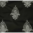 thumbnail image 4 of oneOone Organic Cotton Poplin Twill Fabric Leaves|Floral & Paisley Block Print Fabric By Yard 42 Inch Wide, 4 of 4