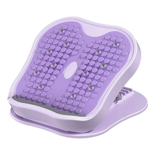 Wweixi Planche d'Étirement de Mollet Exercice Rampe Inclinable Planche Inclinée Bleue Gym à Domicile Violet 28x28cm