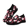 thumbnail image 3 of Whosucclay Santa Claus Sneakers for Women Slip On Running Shoes Lightweight Walking Tennis Shoes Non Slip Comfortable Fashion Sneakers, 3 of 6