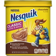 Nesquik Chocolate Powder Drink Mix, 20.1 oz Instant Mix (38 Total Servings)