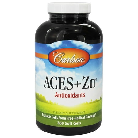 Carlson Labs - ACES + Zn Vitamins A, C, E Plus Selenium and Zinc - 360