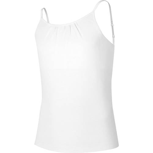 Hanes - Hanes Girls' Cami with Shelf Bra(Little Girls & Big Girls) - Walmart.com - Walmart.com