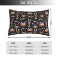 thumbnail image 2 of Cauagu Various Crustaceans Print Pillow Covers with Envelope Closure,1PC Pillow Cases Decorative Pillow Case for Bed & Couch, Pillows Not Included-14"x20", 2 of 6