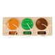 thumbnail image 2 of Tablero de madera para actividades de niños, motricidad básica, Montessori, aprendizaje, viajes, juguetes de carretera Fruta, 2 of 9