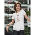 thumbnail image 2 of Beautiful Watercolor Dog, Doggy T-Shirt Women -Image by Shutterstock, Female Medium, 2 of 4