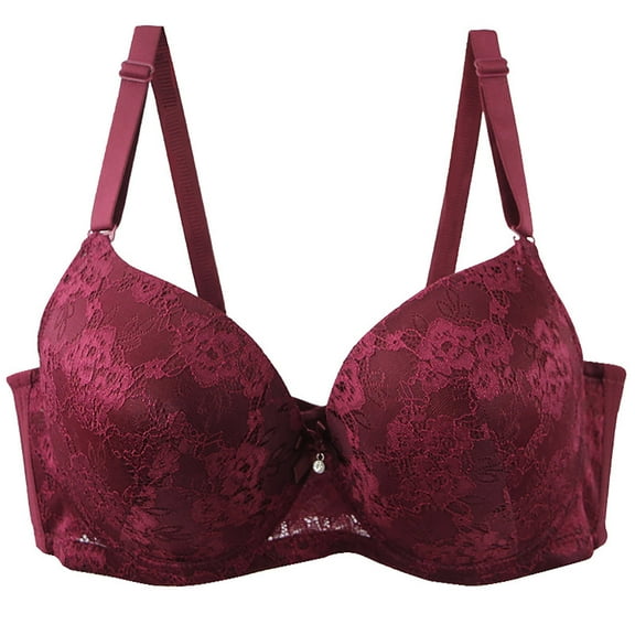 Ailaofu Women's Plus Size Underwire Bra Full Coverage Support Comfort Breathable Everyday Bras
