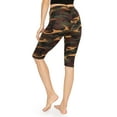 thumbnail image 3 of Stretch Is Comfort Women's Knee-Length Leggings| Cotton Spandex | Adult Xsmall-Large, 3 of 6