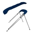 thumbnail image 3 of MSC 4 Bow Bimini Top with Rear Support Pole and Storage Boot, Navy Blue, 3 of 5