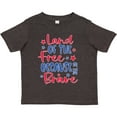 thumbnail image 3 of Inktastic Memorial Day Land of the Free Because of the Brave Boys or Girls Toddler T-Shirt, 3 of 5