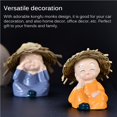 thumbnail image 4 of Resina Con Figuritas De Sombrero De Paja Manualidades Mini Monje Adornos En Miniatura Regalos 4 Uds. Monjes sonducket HA018922-00, 4 of 6