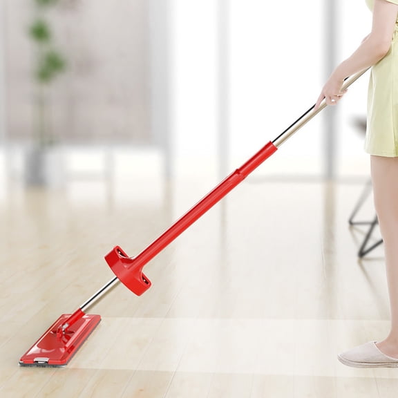 Floor Mop, Hands Free Microfiber Flat Mop with Self Wringing, 360 Hands-Free Microfiber Floor Mop, Lazy Hands Wash Free Mop Save 50% off