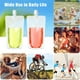 thumbnail image 5 of Fiudx Juego de Termos de Plástico, Bolsas Herméticas para Bebidas, Bolsas de Agua Reutilizables Transparentes, Embudo de Viaje Incluido, Accesorios para Acampar Al Aire Libre, Solución de Hidratación, 5 of 7