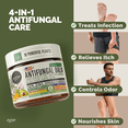 thumbnail image 3 of Puriya Clinically Proven Antifungal Cream for Skin Fungus, Extra-Strength Athletes Foot Cream Treatment, Jock Itch, Ringworm Treatment for Humans, Anti Fungal Itchy Skin Relief with Tea Tree Oil, 3 of 6