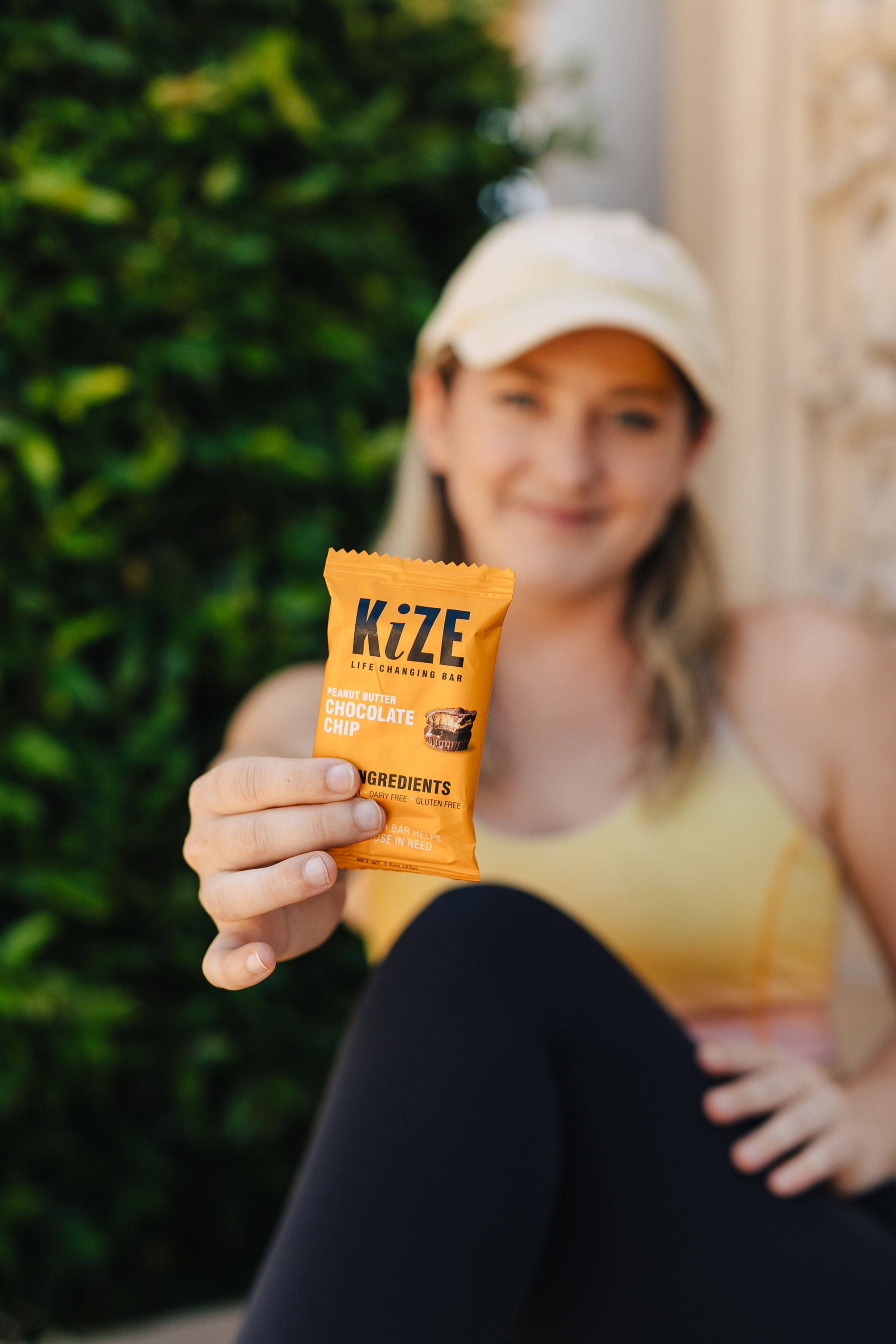 KiZE Life Changing Bar, Peanut Butter Chocolate Chip, 1.5 oz bar, 4 ct