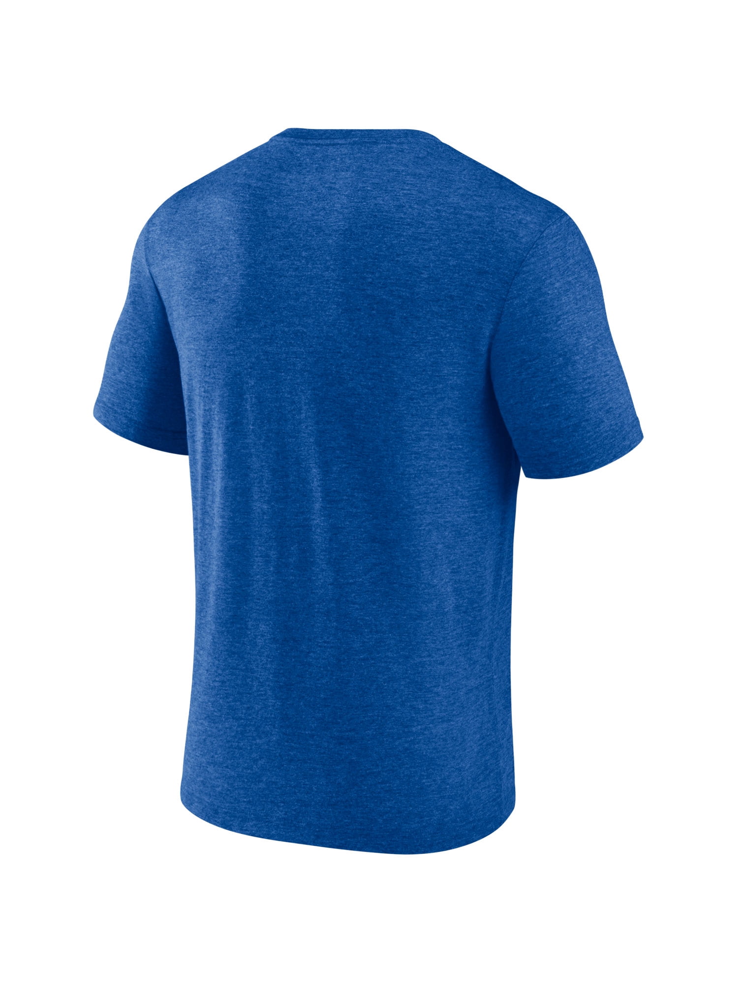 NFL New York Giants Men's Synthetic Blue Heather Short Sleeve T-Shirt