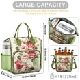 thumbnail image 5 of Pioneer Flower Floral Print Pattern Womens Lunch Box for Work,Insulated Large Lunch Bag for Tween and Teen,Loncheras Para Mujer,Leakproof Adult Lunch Bag for Work,Beach,Travel,Picnic,Camping, 5 of 7