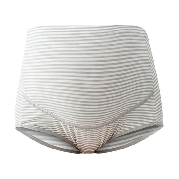 FAFWYP Women Ladies Plus Size Cotton High Waist Maternity Postpartum Underwear Soft Full Belly Support Pregnancy Panties Briefs