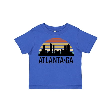 

Inktastic Atlanta Georgia Skyline Vintage Gift Toddler Boy or Toddler Girl T-Shirt
