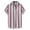 Pink, variant on Summer Beach Shirt Men,Oversized Tshirts for Man,Mens Short Sleeve Shirts Button up Casual Patchwork Collar Stripe Print Pockets Tops,Pink,S
