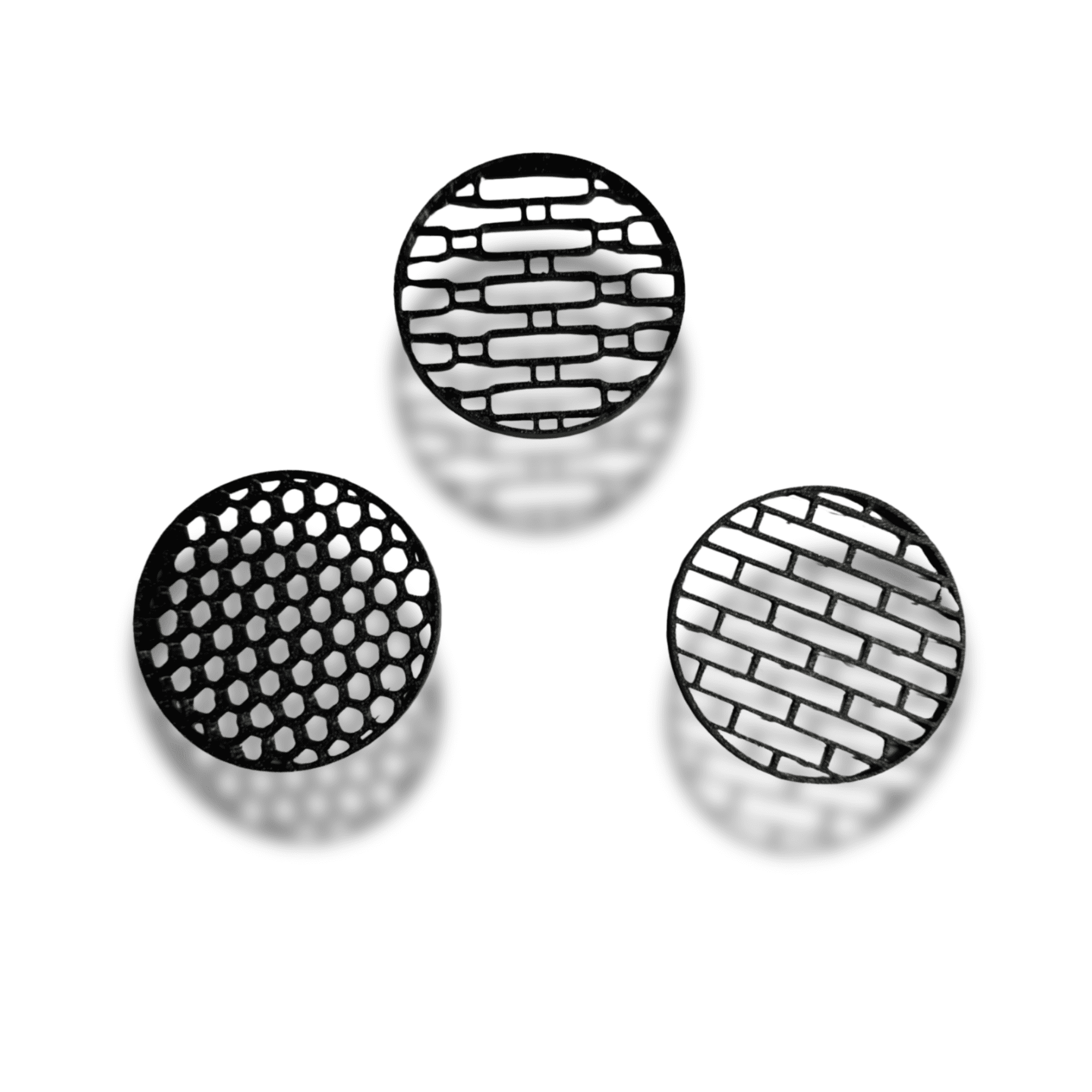 BuildInk™ Headlight Cold Air Intake Ring with Grille – Compatible with Dodge Challenger 2015–2021 – 3D Printed Automotive Accessory