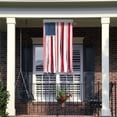 thumbnail image 6 of Leatfisat 4Th Of July Decorations - Patriotic Memorial Day Decor - 27*50 Inch Rag American Flag Banner For Home Party Supplies -Independence Day Accessories For Indoor Outdoor Decoration, 6 of 7