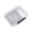 Black, variant on Waterproof Single Side Plastic Fly Box Sponge Pad Insert Flying Storage Fishing Tackle Case Clear Lid Fly Box Container