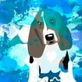 thumbnail image 2 of Allen, Kimberly 26x26 White Modern Wood Framed Museum Art Print Titled - Dog in Color 1, 2 of 4