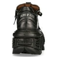 thumbnail image 6 of New Rock Boots M-TANK120N Unisex Black 100% Leather Goth Platform Punk Metal 39, 6 of 6