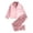 Pink, variant on Zanarzt Girls Valentines Pjs Satin Pajamas for Girls Silky Button Down Sleepwear Nightwear Loungewear PJS Clothes Set Gifts for Kids Purple,8 Years