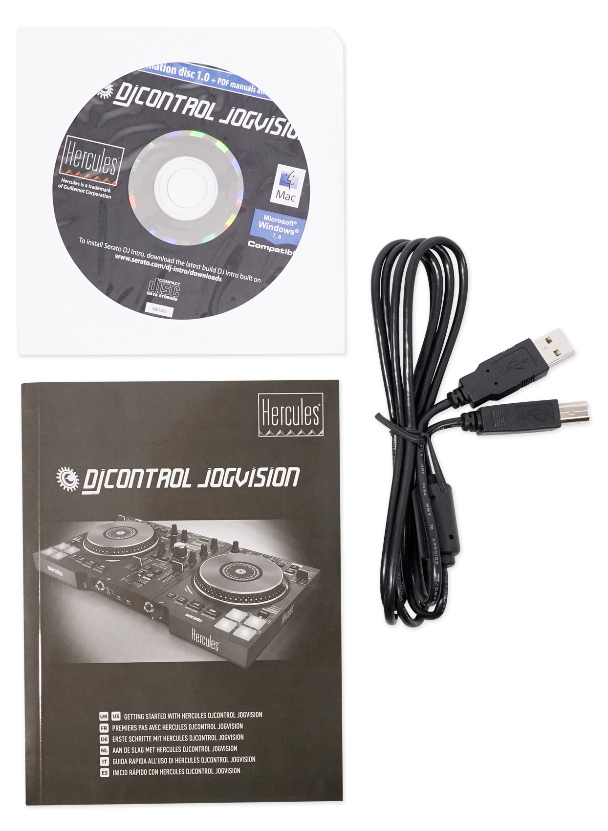 Hercules DJControl Jogvision DJ Software Controller