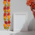 thumbnail image 1 of Fall Maple Leaf Autumn Hanging Vines Thanksgiving Halloween Home Door Wall Mantle of Roses Versatile Metal Flower Arrangement Stand Eternal Flowers Table Center Piece Christmas Flowers for Wedding, 1 of 4