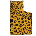 thumbnail image 2 of Yellow and Black Of Leopard Print Toddler Nap Mats for Kids Preschool,Sleeping Mat Bag or Kids,Toddler Sleeping Bag,Toddler Nap Mat or Daycare, 2 of 6