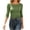 Green, variant on Women's Half Sleeve T Shirts Boat Neck Casual Tee Shirt Fall Basic Shirt Slim Going out Shirts for Women