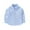 Blue2, variant on SHTXOZHI Kids Long Sleeve Button Down Collared Shirts Toddler Formal Uniform Tops 2-15 Years