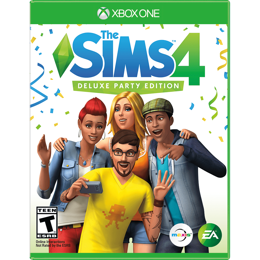 The Sims 4 Deluxe Edition Electronic Arts Xbox One 014633373561