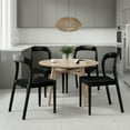 thumbnail image 7 of STARY Ash Wood Stackable Dining Chair Mid Century Modern Wooden for Your Room House, Fully Assembled, 7 of 7