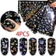 thumbnail image 1 of Pegatinas De Estrella Para Uñas, Navidad, Copo De Nieve, Estrella De Invierno, Pegatinas De Transferencia De Uñas, Pegatinas De Apliques, Accesorios De Manicura 4 Hojas Monstrate HA029631-00, 1 of 6