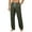 a-Army Green, variant on Mens PJ Pajama Pants Bottoms Cotton Lounge Pants Sleepwear Plaid PJs with Pockets | Drawstring Lounge Pants Open-Hem Lounge Pants for Men (h-Brown, XXXL)