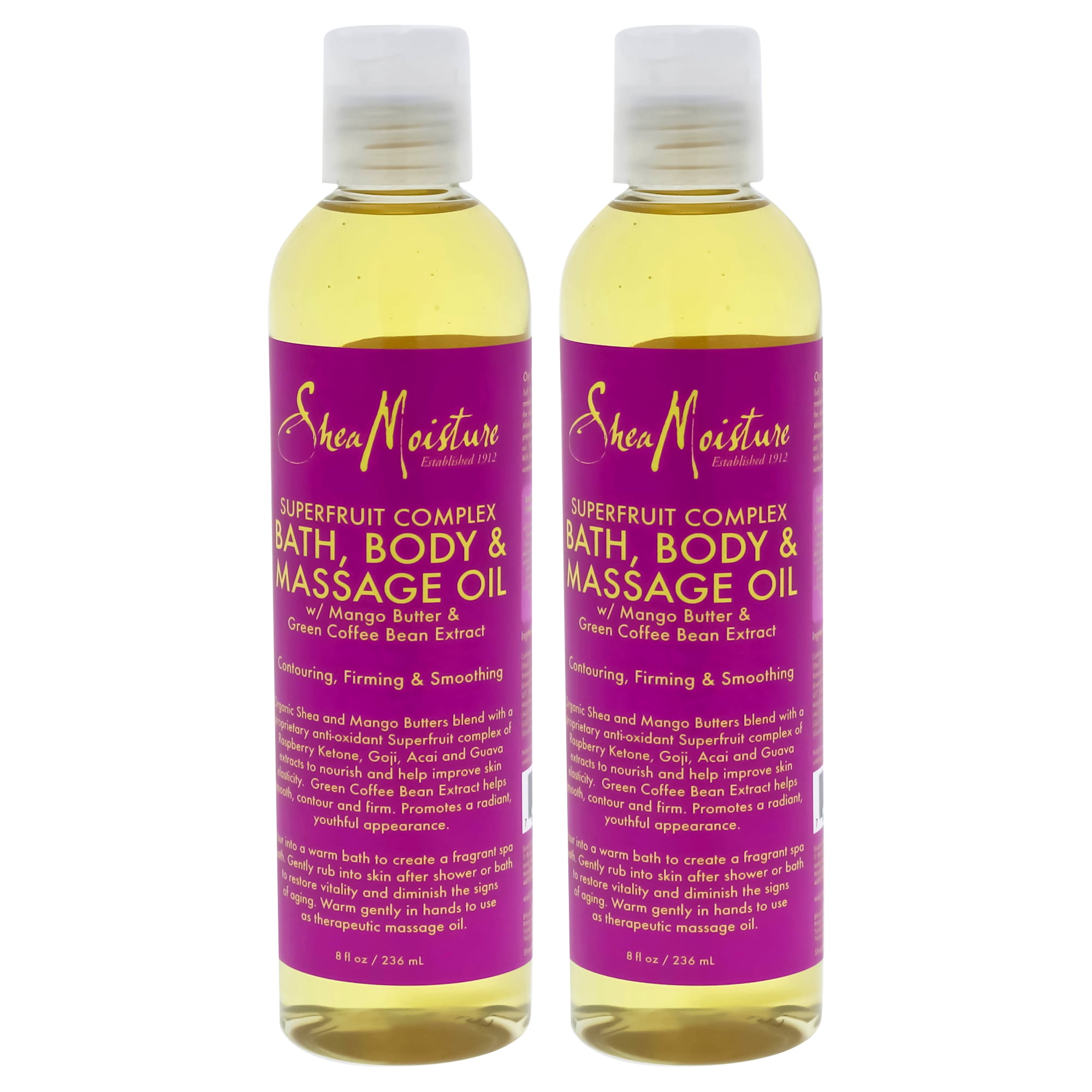 shea moisture massage oil
