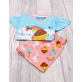thumbnail image 2 of Hey Duggee Girls Blue Short Sleeve Short Leg Pyjama Set, 2 of 6
