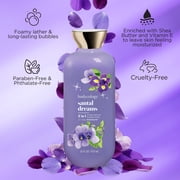 Bodycology Santal Dreams 2-in-1 Body Wash & Bubble Bath, 16 fl oz