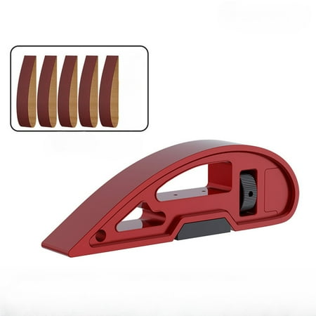 

qiya Aluminum Alloy Sandpaper Holder Adjustable Handheld Grinding Sand Framer Tool