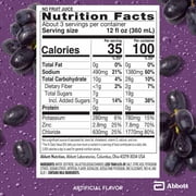 Pedialyte AdvancedCare Plus Electrolyte Drink, Iced Grape, 1 Liter