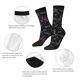 thumbnail image 4 of Balery Lavender Flowers Calcetas Largas con Estampado para Hombre y Mujer – Suaves y Transpirables, Talla Única (US 5-11), 4 of 6